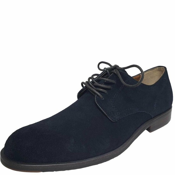 Steve Madden Men\'s Briton Leather Derby Shoes 7.5M Blue Navy main image 5